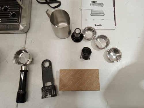 BREVILLE THE BARISTA EXPRESS ESPRESSO MACHINE WITH CONICAL BURR GRINDER & DOSE CONTROL - BRUSHED STAINLESS STEEL (MODEL: BES870XL/f) image 5