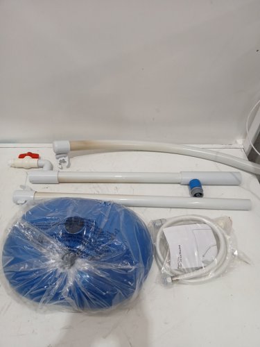 Poolmaster Portable Poolside Shower - 81" x 15" - white - (model: 52508) image 5