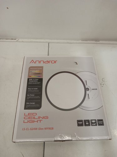 Annaror telecontrol RGB Indoor LED Ceiling Light - 2400 Lumens - (Model: LS-CL-G24W-DIM-WYRGB) image 2
