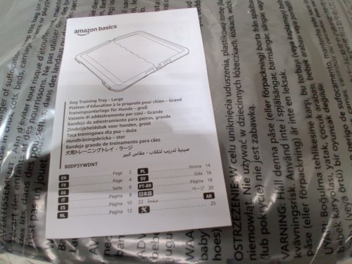 Amazon Basics Dog Training Pad Holder medium / large - 28" x 34" - charcoal / white (Model: B0DP3YWDNT) image 3