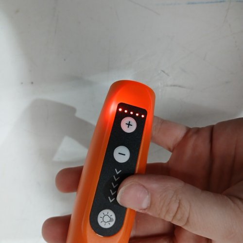 Mini Cordless Rechargeable Rotary Tool with Light and Attachments - Orange/Black image 4