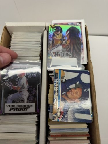 APPROX 1800+ ASSTD BASEBALL CARDS image 4