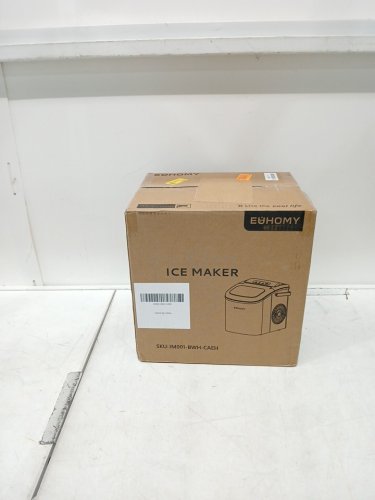 EUHOMY auto-clean countertop ice cube maker - makes 26lbs/day - WHITE (MODEL:IM-06B) image 2