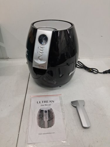 ULTREAN ELECTRIC LCD DIGITAL DISPLAY non-stick AIR FRYER -4.2qt - BLACK - (model: AF01) image 2
