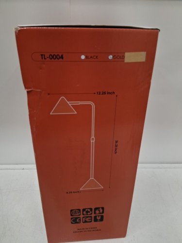 HISEEGO LED TABLE LAMP - 26.25" - GOLD (MODEL: TL-0004) image 2