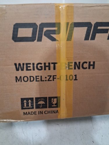 ORINAR ADJUSTABLE INCLINE DECLINE WEIGHT BENCH PRESS - 880LB MAX - BLACK/RED (MODEL: ZF-0101) image 3