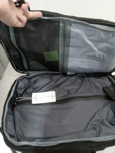 RZTX luxury business anti-theft waterproof backpack - fits 18" laptop - black image 4