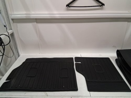 6PC aomsazto floor mats with trunk & backrest mats - fits select vehicles - black image 7