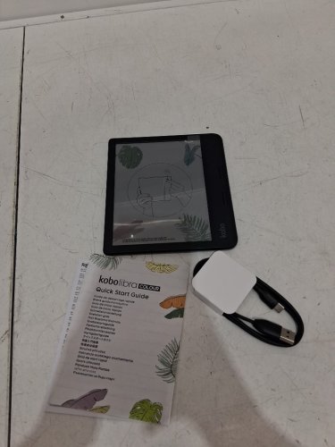 RAKUTEN Kobo Libra COLOUR eBook eReader WITH 7” Glare Free Touchscreen, Adjustable Brightness & Colour Temperature - 32GB Storage - WHITE (MODEL: N428) image 3
