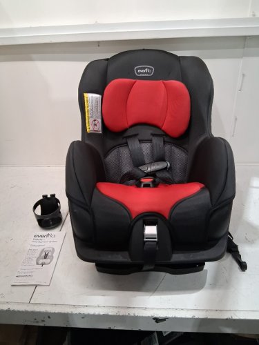 EVENFLO TRIBUTE JUPITER CONVERTIBLE KIDS CAR SEAT - RED/BLACK (MODEL: 38112278C) image 3