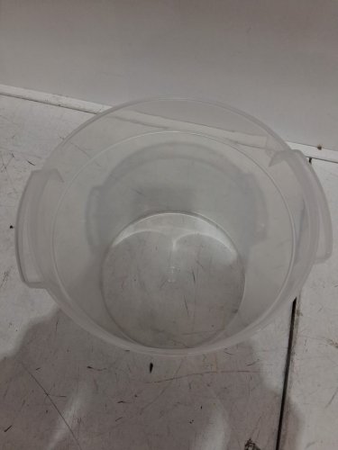 CAMBRO Camwear Round Food Storage Container with Lid - 6qt - clear image 4