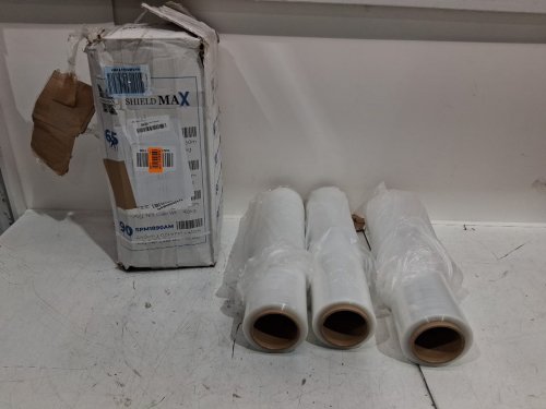 3PK PSBM durable stretch film/wrap - 17" x 1476FT PER - clear (model : B0C8JZ5NQR) image 3