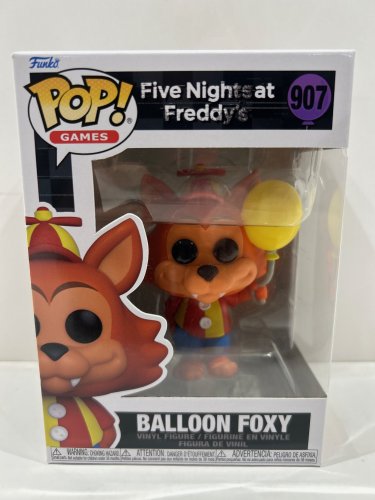 Funko pop! Games: five nights at freddy’s - balloon foxy vinyl figure (#907) image 2