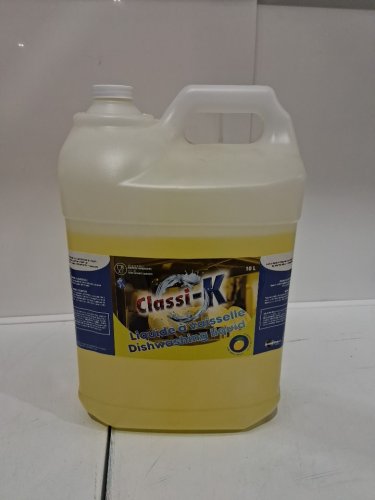 CLASSI-K 10L DISHSOAP SAFE FOR FOOD CONTACT SURFACES - LEMON - YELLOW image 2