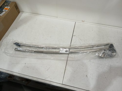MOEN ADJUSTABLE TENSION CURVED SHOWER ROD - 5FT - CHROME (MODEL: CSR2172CH) image 2