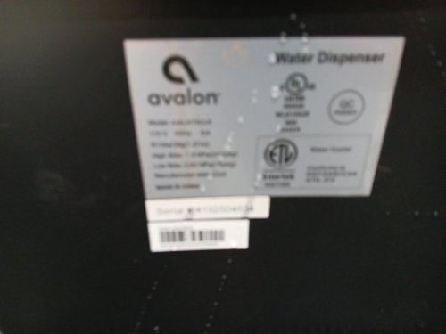 Avalon 3-Temperature BioGuard Bottom Fill Hot and Cold Water Dispenser for 3-5GAL JUGS - 13" x 41" x 12" - 400W - Black - (Model: A4BLWTRCLR) image 11
