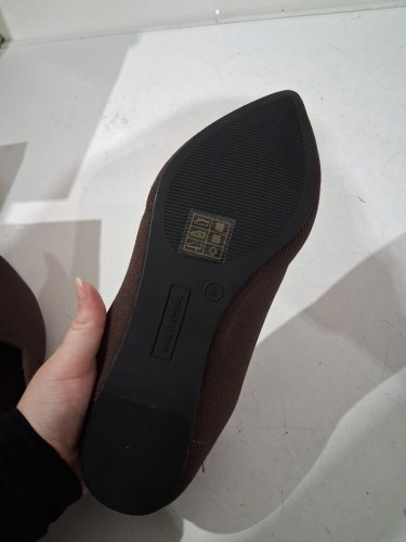 Women's Call It Spring BED Foam Vegan Flats - Size 8 - DARK BROWN (Style: 1788208) image 4