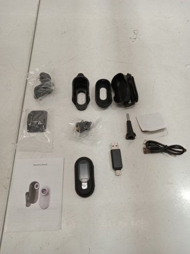 Mini Body Camera with Audio and Video Recording Multi-Function accessories - 1080p video recording - matte black image 3