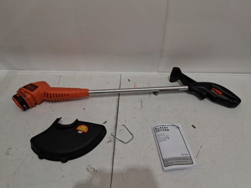 BLACK + DECKER 2-IN-1 CORDed STRING TRIMMER AND EDGER KIT- 13" CUT SWATH - orange/black (MODEL: st7700) image 4