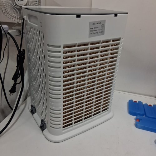 PORTABLE AIR COOLER WITH WATER TANK EVAPORATIVE COOLING - 8L - WHITE/GREY (MODEL: ZWN-112) image 7
