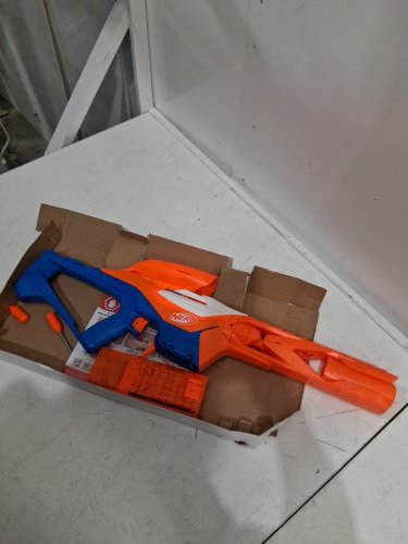 NERF N SERIES PINPOINT DART BLASTER - ORANGE/BLUE image 3