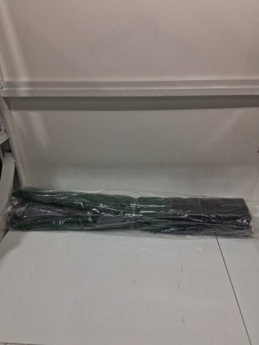 VEVOR ALL-WEATHER WATERPROOF PE TARPAULIN OUTDOOR STORAGE DECK BOX WITH GALVANIZED FRAME - 230 GAL - BLACK/GREEN (MODEL: JH-230) image 3