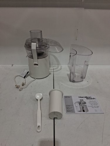 HAMILTON BEACH BIG MOUTH JUICE EXTRACTOR - WHITE (MODEL: 67702) image 3