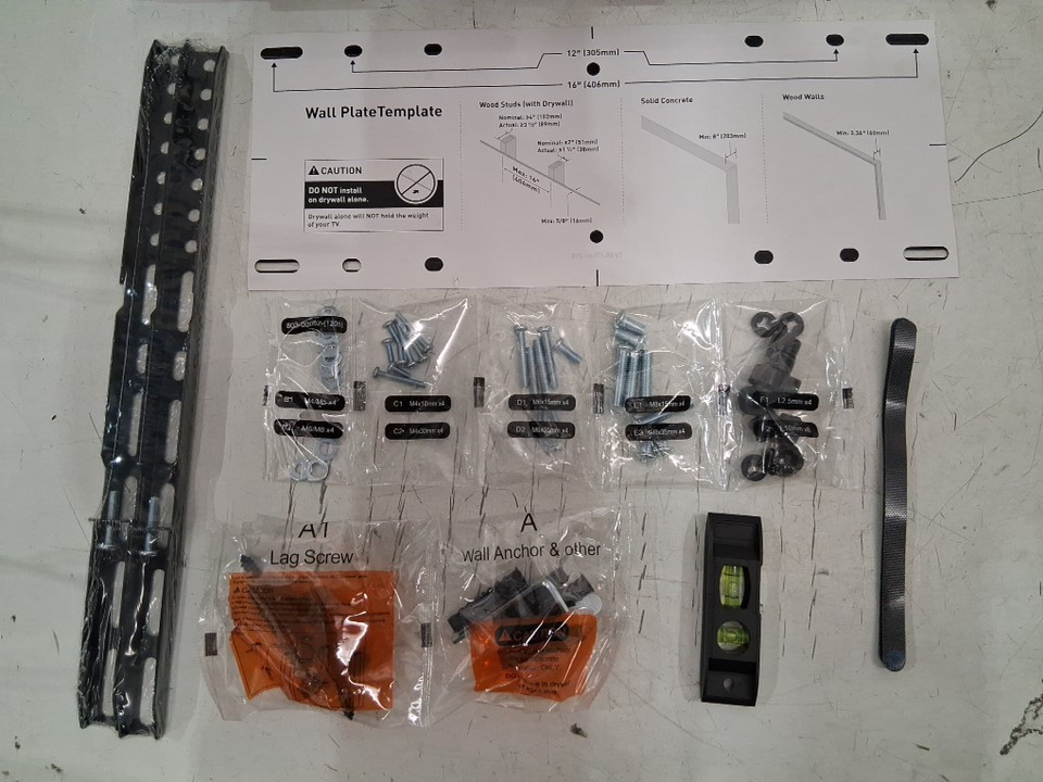 pipishell full motion tv wall mount - 26"-65" - black (model: pimfk1) image 3