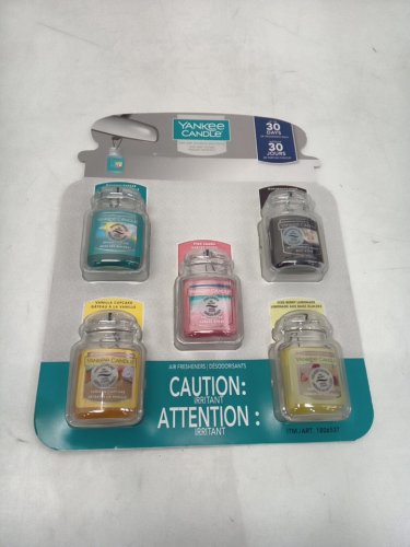 3PC Yankee Candle Car Jar Ultimate Air Freshener (MODEL: 1806537) image 2