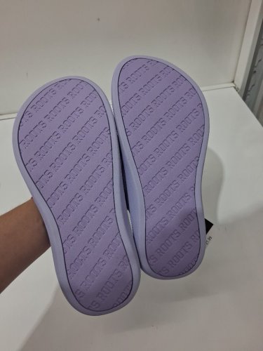 WOMEN'S ROOTS FLIP FLOP sandals - SIZE 8 - purple (STYLE: 6220008) image 3