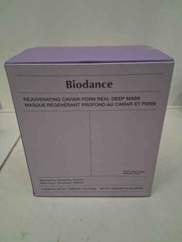 23PK BIODANCE OVERNIGHT KOREAN HYDROGEL CAVIARDEEP MASK-PDRN REAL DEEP MASK image 2