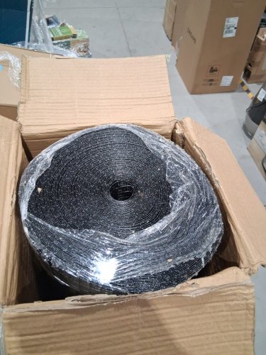 Hardware Cloth PVC Coated Wire Mesh Chicken Wire Fencing - 48" x 100ft - 1/2" - black image 2