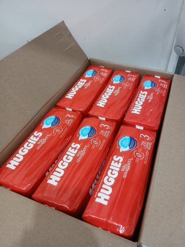 168PK HUGGIES LITTLE SNUGGLERS DISPOSABLE DIAPERS - SIZE 3 - DISNEY WINNIE THE POOH image 3