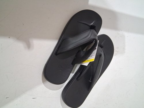 WOMEN'S BENCH COMFORT FLIP FLOPS SANDALS - 8 - BLACK (STYLE: 1872038) image 2