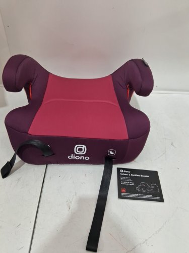 Diono Solana 2 Backless Booster Seat - 40LBS to 120LBS - Pink (Model: 32102-NA-01) image 3