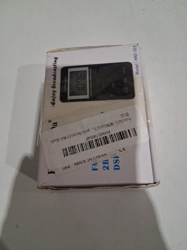 3PC HANRONGDA MINI FM/AM POCKET RADIO - GREY (MODEL HRD-103) image 2
