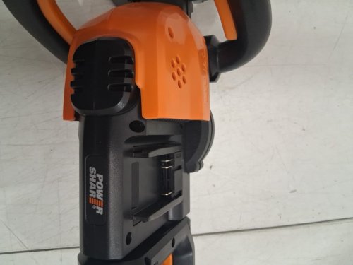 WORX CORDLESS HEDGE TRIMMER *TOOL ONLY* - 24" - 40V - BLACK/ORANGE (MODEL: WG284.9) image 6