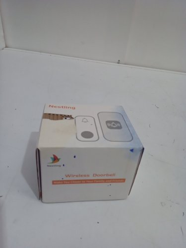 Nestling Wireless Doorbell and Plug-In Chime with 1000FT Range, 55 Melodies, and Adjustable Volume - White image 2
