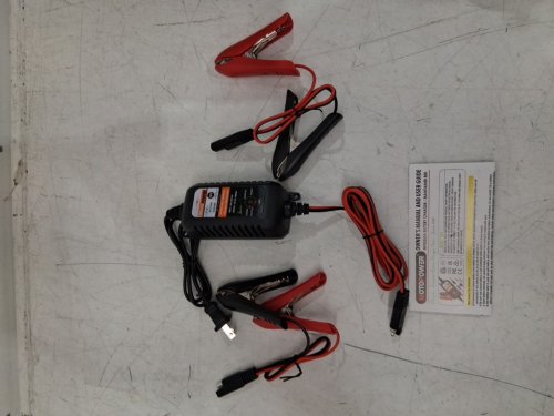 MOTOPOWER AUTOMATIC BATTERY CHARGER AND MAINTAINER, JUNIOR, 100-240V AC. - (MODEL: MP00205A) image 3