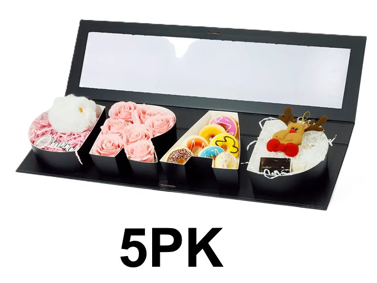 5PK CWC WORD GRAD GIFT BOX - BLACK (… | King of the North Auction