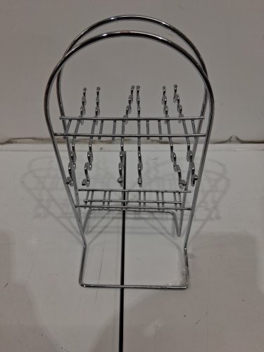 25PC Bamboo Silverware Set with Holder - holds a serving of 6 - silver (model:E-zhuzi46) image 4