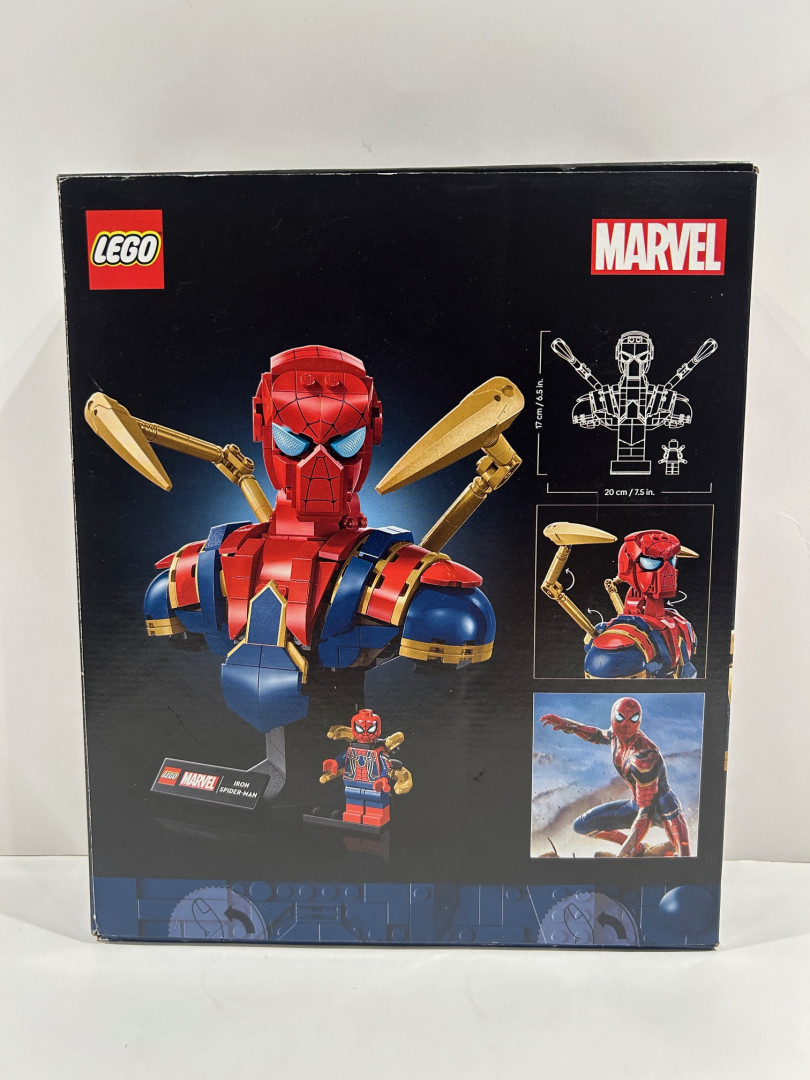 379pc Lego - marvel - iron spider-man bust  (76326) image 4