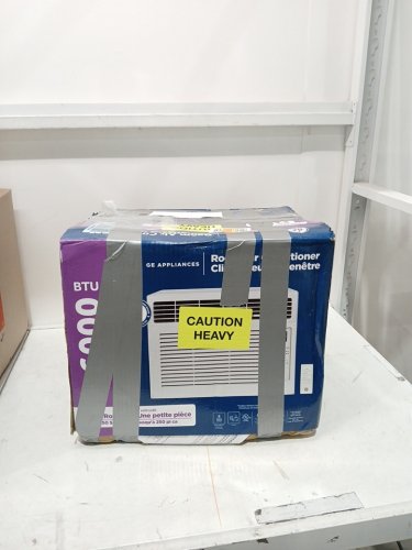 ge Electronic Window Air Conditioner - 6000btu - up to 250sq.ft - 16.4" x 13.4" x 12.6" - white (model: AWCS06BWFC) image 3