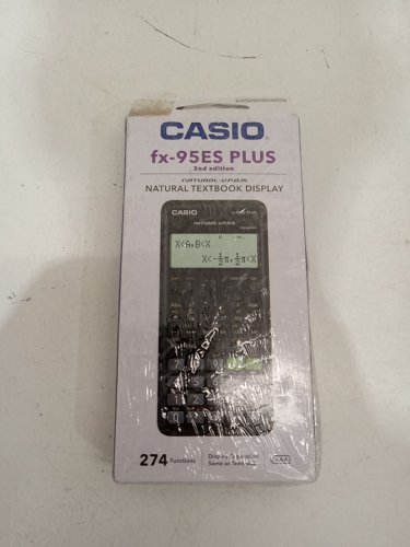 CASIO 2nd edition SCIENTIFIC CALCULATOR - black (MODEL: FX-95ES PLUS) image 2
