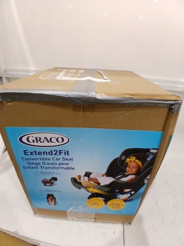 GRACO EXTEND2FIT 2-IN-1 CONVERTIBLE CAR SEAT - TITUS GREY/BLACK (MODEL: 2149057) image 2