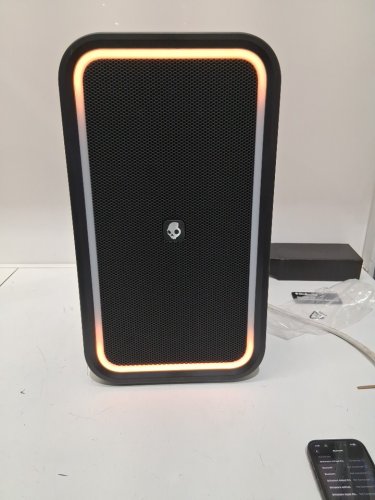 SKULLCANDY Stomp XL Wireless Bluetooth Party Speaker - Integrated Carry Handle​, IPX5 water resistance, 12-hour battery life - BLACK ORANGE (MODEL:2SKSK1851/4449801) image 4