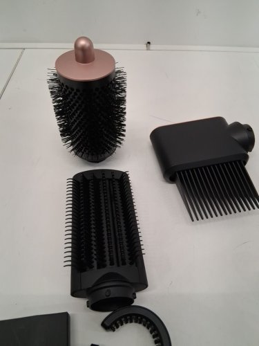 6PC DYSON i.d curly + coily airwrap multi styler and hair dryer with bluetooth - amber silk ( model: hs08) image 7