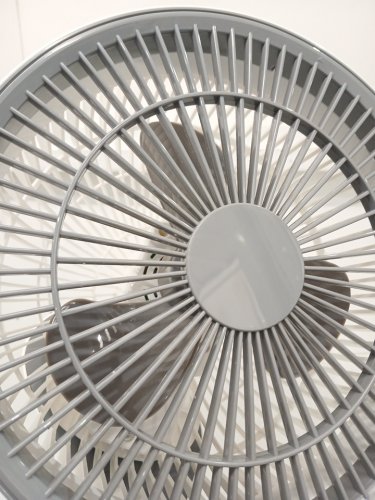 WOOZOO ADJUSTABLE PEDESTAL 360 OSCILLATING 12 SPEED STANDING FAN WITH TOUCH SCREEN BASE - 21" - 36" - WHITE (MODEL: STF-360DC-N) image 5