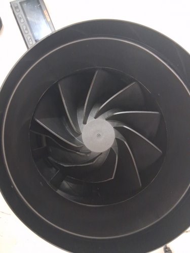 INLINE DUCT FAN VENTILATION FOR HYDROPONICS - 8" - 807cfm - 110v to 240v - black (MODEL: ‎HF-200Pe) image 7