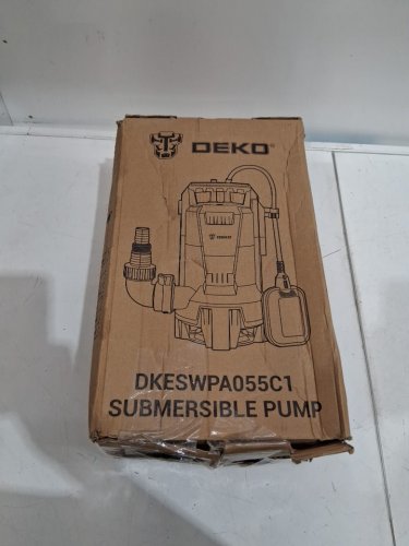 DEKOPRO Submersible Water Pump Electric 3/4HP 4300GPH - BLACK/ BLUE (model: dkeswpa055c1) image 2